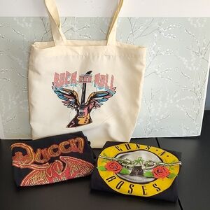 Queen & Guns And Roses Concert Shirts